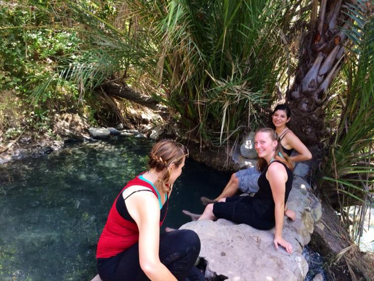 Stinky 'hot' springs.